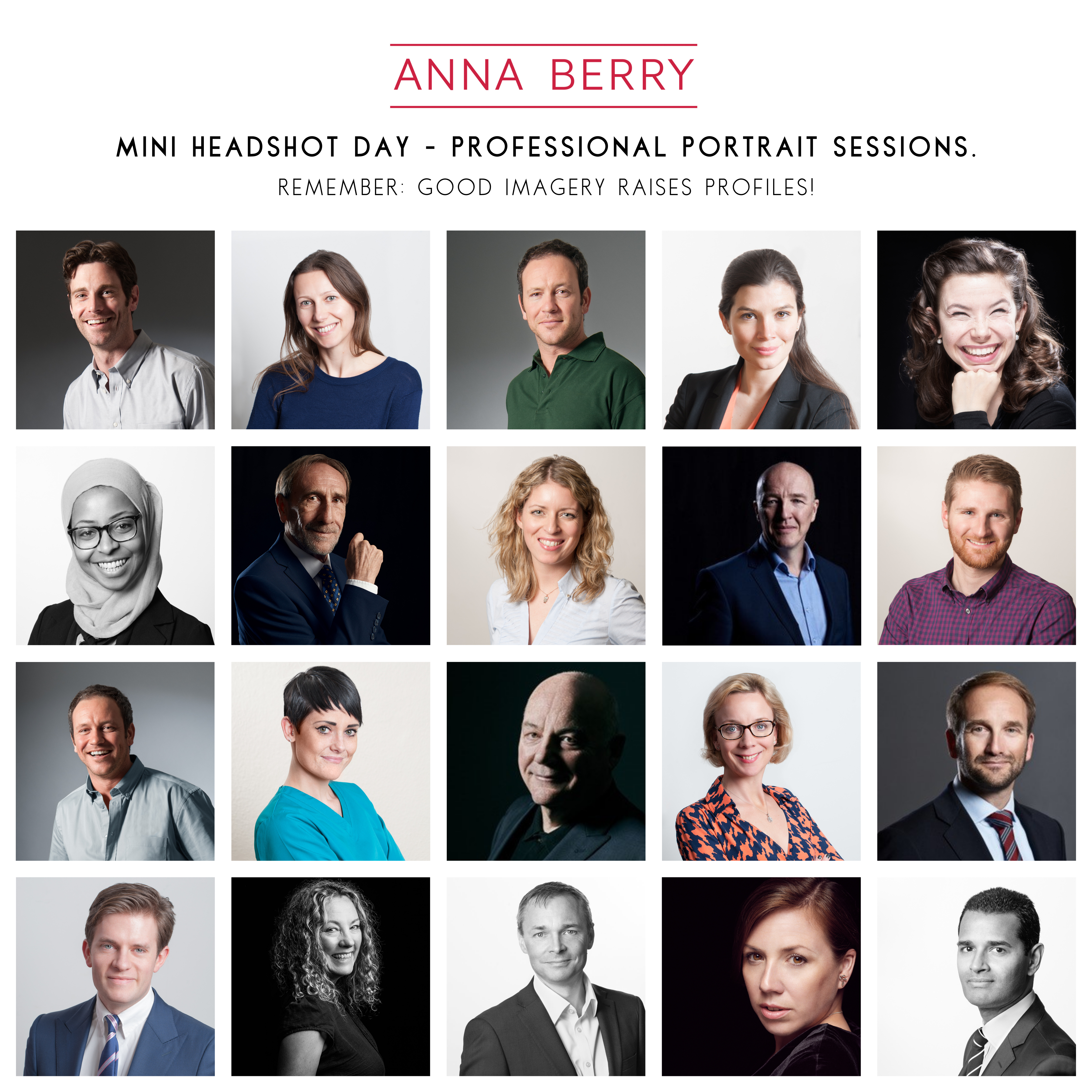 Professional portrait setup during Anna Berry’s Mini Headshot Day, showing a client in a relaxed studio environment in Milton Keynes